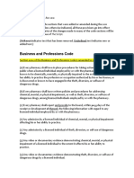 Business and Professions Code