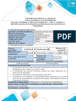 Guía de actividades y Rúbrica de calificación - Fase 2 - Analizar e Identificar partes de la situación problema.pdf