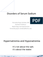 MS1 - Disorders of Serum Sodium - 2019