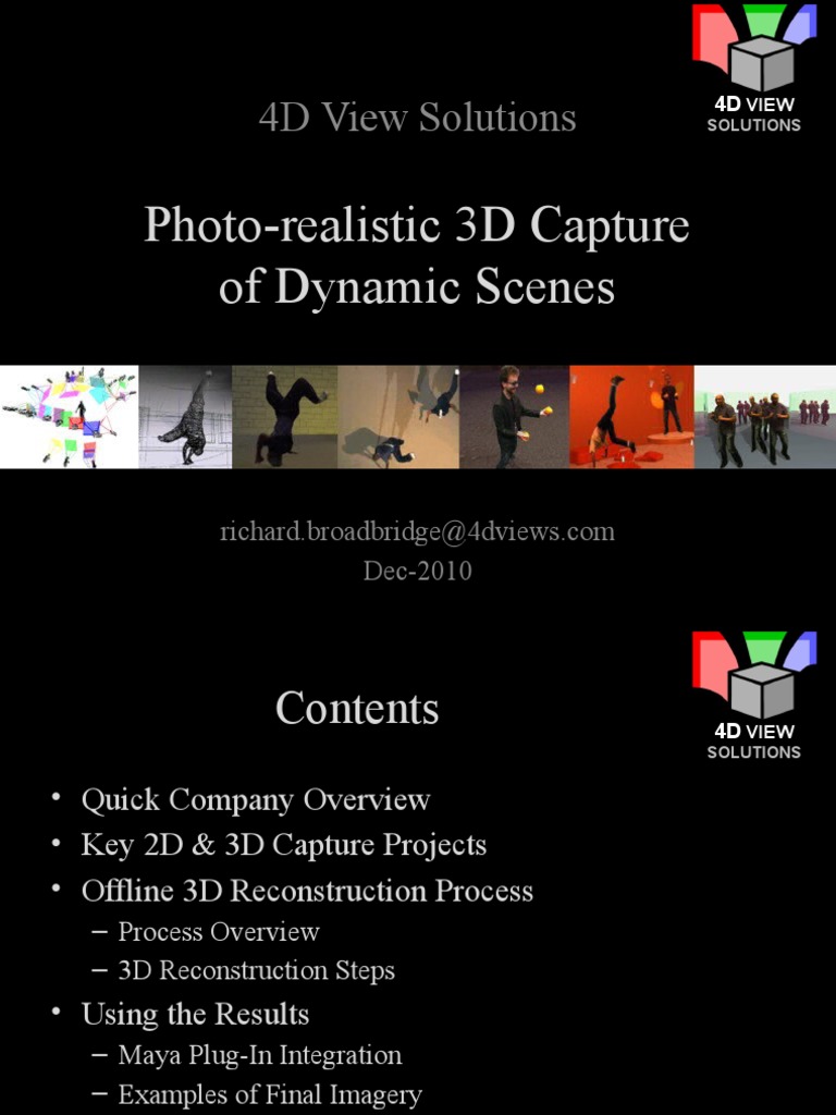ParisfxLab - Photo-Realistic 3D Capture | PDF | 3 D Computer Graphics ...