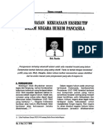 Pengawasan Kekuasaan Eksekutif Dalam Negara Hukum Pancasila PDF