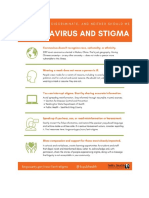Coronavirus and Stigma