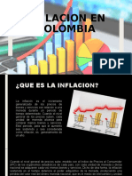 Inflacion en Colombia