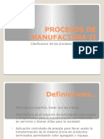 Intro-Procesos de Manufactura Ii