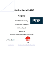Learning English With CBC Calgary