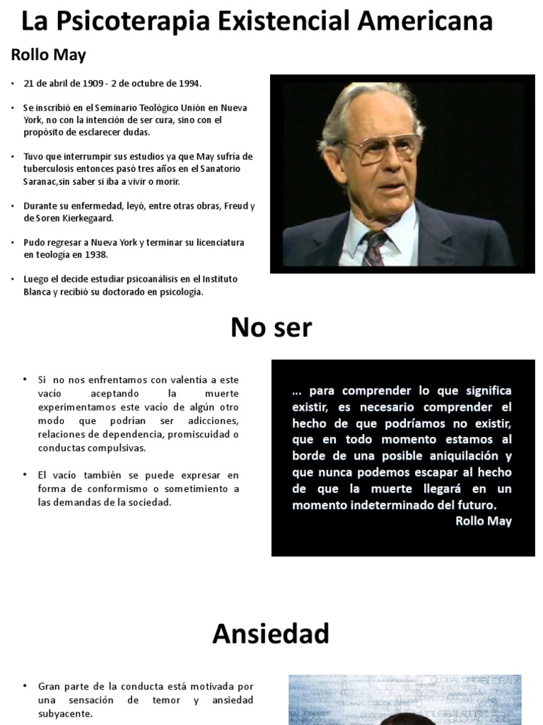 Rollo May PDF | PDF | Libertad | Existencialismo