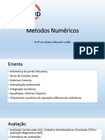 AULA 1 - Métodos Numéricos - Slides - 11-02-2020