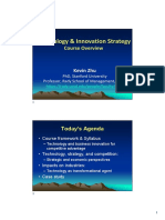 Technology & Innovation Strategy: Course Overview