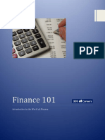 Finance 101 Introduction To The World of Finance PDF