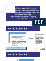 Antecedentes Del PNSST y Metodologia para Indicadores 2