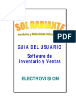 Guía Del Usuario Comercial Elecrovisión PDF