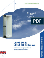 Rugged Silent Reliable: LE-v150 & LE-v150 Extreme