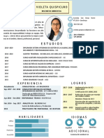 CV - Violeta Quispicuro Huamán PDF