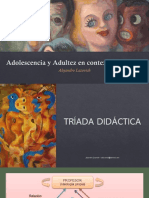 Triada Didactica - Trayectorias y BAP