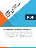 Sistema de Gestion Ambiental de Fundacion, Magdalena