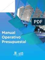 MANUAL - OPERATIVO - Definitivo SHD CIERRE PRESUPUESTAL PDF