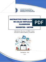 Instructivo Classroom PDF