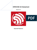 ESP32-WROOM-32 Datasheet: Espressif Systems