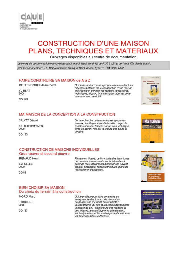 Guide complet de construction maison | PDF | Bâtiment (construction ...