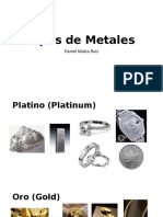 Tipos de Metales