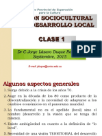 Clase 1 Curso Dimension Sociocultural Desarrollo Local