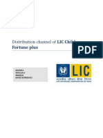 Distribution Channel of LIC Child Fortune Plus
