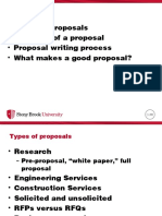 Technical Communication - Proposals