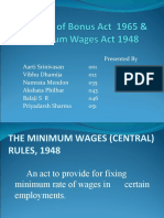Group 3 Bonus Act Minimum Wages Act