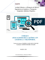 Universidad Abierta y A Distancia de México Ingeniería en Logística y Transporte Asignatura: Química Orgánica