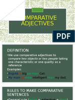 Comparative Adjectives