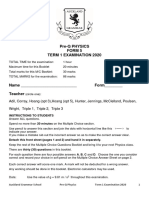 Term 1- Physics Part 1