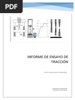 Ensayo de Tracción en Probeta Normalizada | PDF | Rendimiento ...