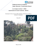 Setorização de Áreas em Alto e Muito Alto Risco A Movimentos de Massa, Enchentes e Inundações