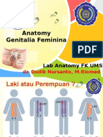 Genetalia Feminina Oleh Dr. Dodik Nursanto - PPTX