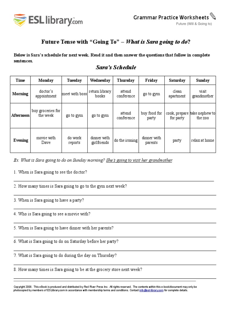 grammar practice worksheets future from pdf e books