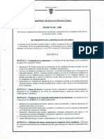 Decreto 1290 de 2009