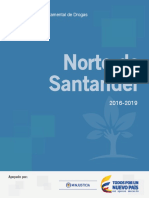 Plan Integral Departamental Drogas Norte de Sanatnader 2016-2019