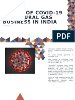 Impact of COVID-19 On Natural Gas Business in India
