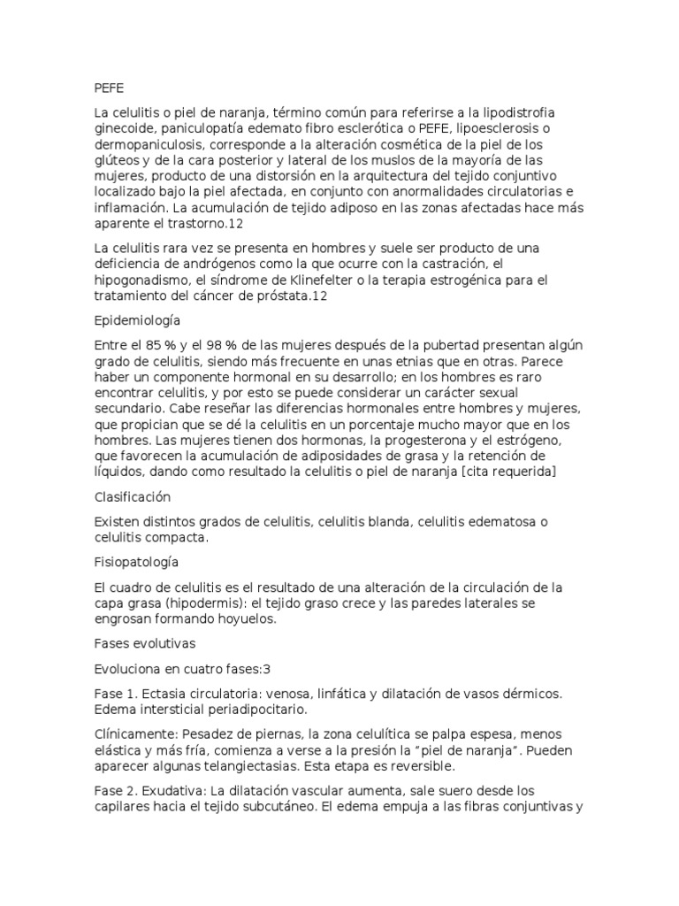 PEFE | PDF | Especialidades Medicas | Enfermedades y trastornos
