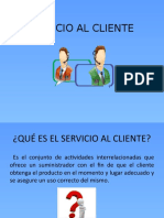 SERVICIO AL CLIENTE..