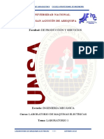 Guia de Laboratorio de Maquinas Electricas UNSA 2019