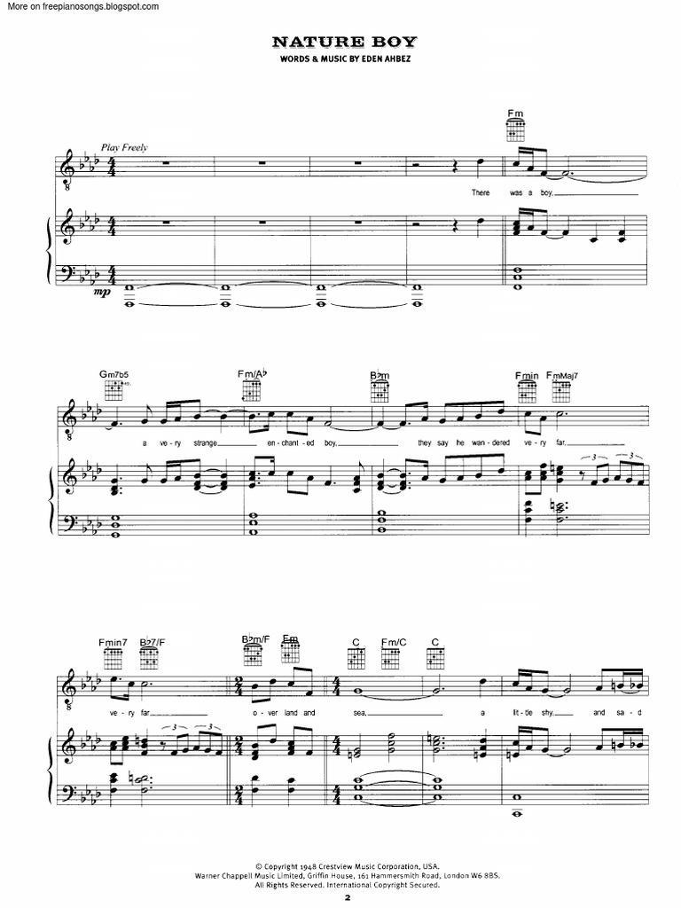 Moulin Rouge Nature Boy PDF PDF