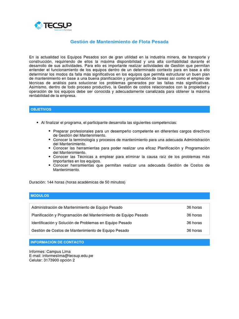 Temario | PDF
