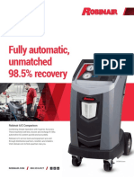 Fully Automatic, Unmatched 98.5% Recovery: Robinair A/C Comparison