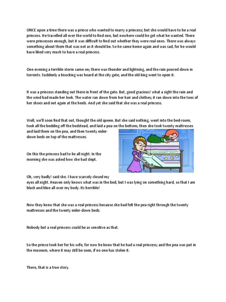 The Princess and The Pea PDF