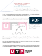 Problemas Propuestos Electrostatica Ley de Coulomb-1 PDF