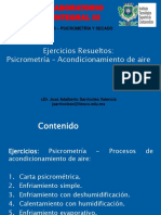 3.1. - EXPO - Ejercicios Resueltos Psicrometria - Acondicionamiento de Aire - Dr. José A. Sarricolea Valencia