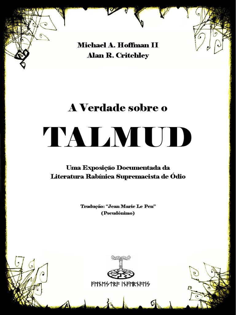 A Verdade Sobre o Talmud - Michael A. Roffman e Alan R. Critchley PDF | PDF