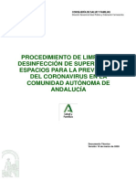 Desinfeccion de Superficies PDF