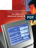 The DDM 2911 Automatic Density Meter: For The Most Demanding CGLP/GMP Laboratories